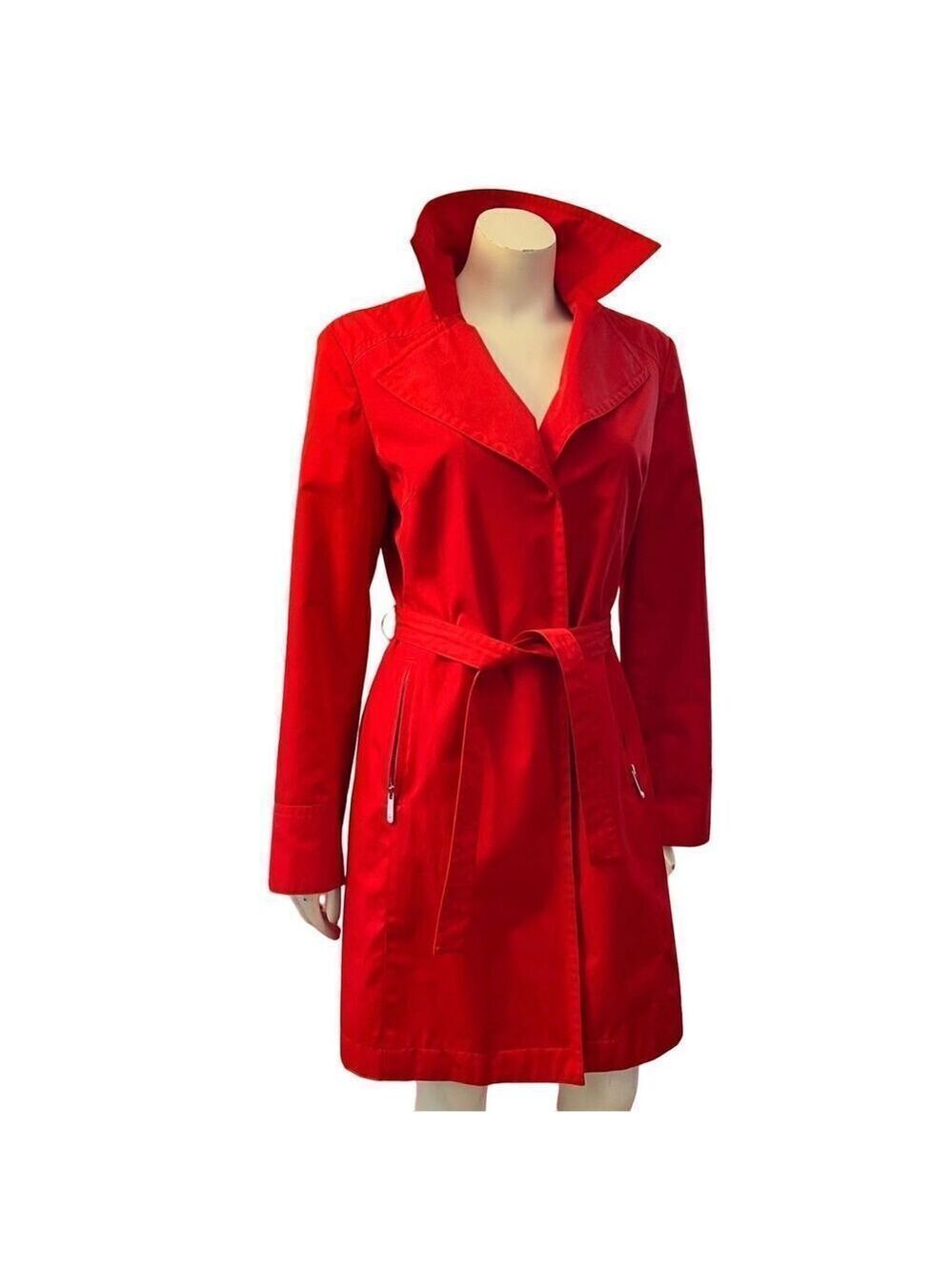 Michael Kors Trench Coat jacket Size M